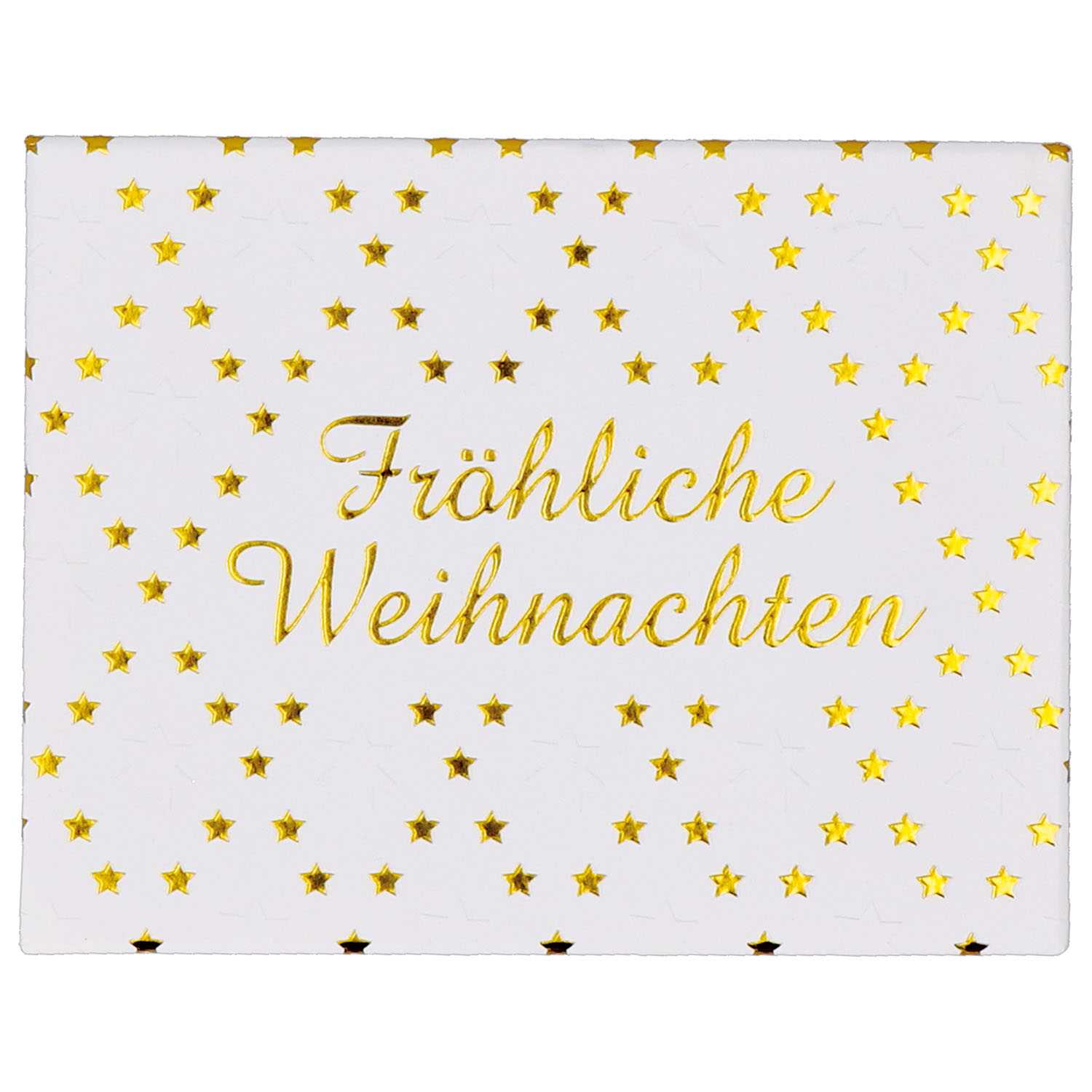 Geschenbox Weihnachten Prägung gold Gr.3