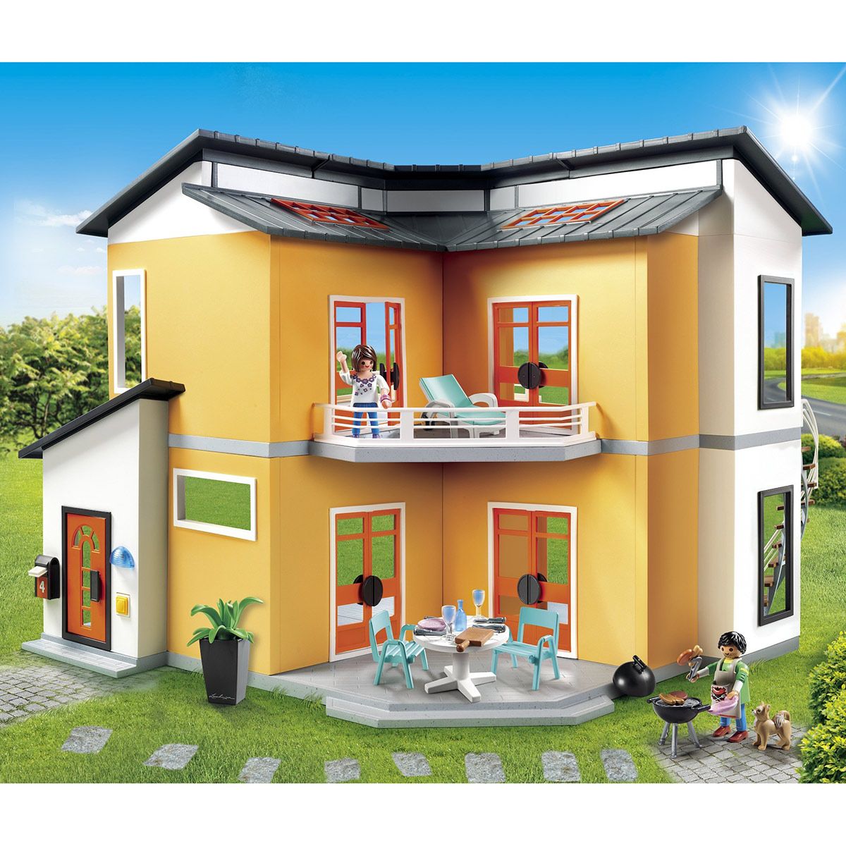 Maison moderne Playmobil City Life 9266