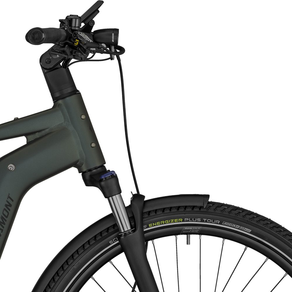 Bergamont E-Horizon Expert 6 Gent E-Trekkingrad Herren greenish grey