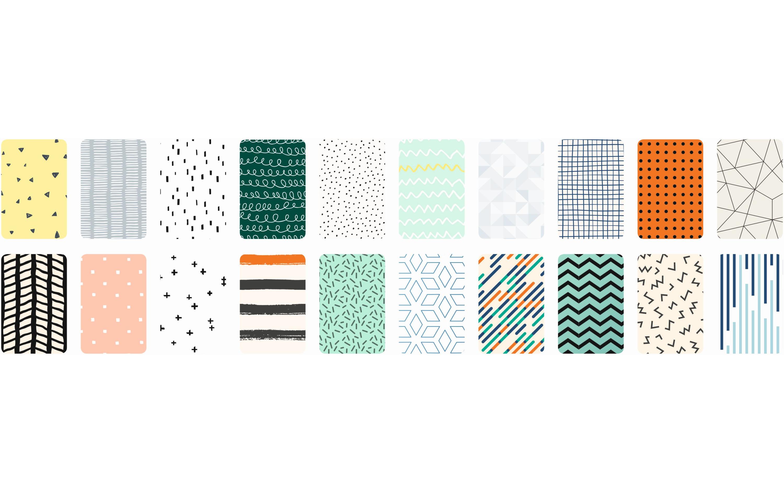 Motivblock Minimalistisch, 24 x 34 cm 20 BlattMotivblock Minimalistisch