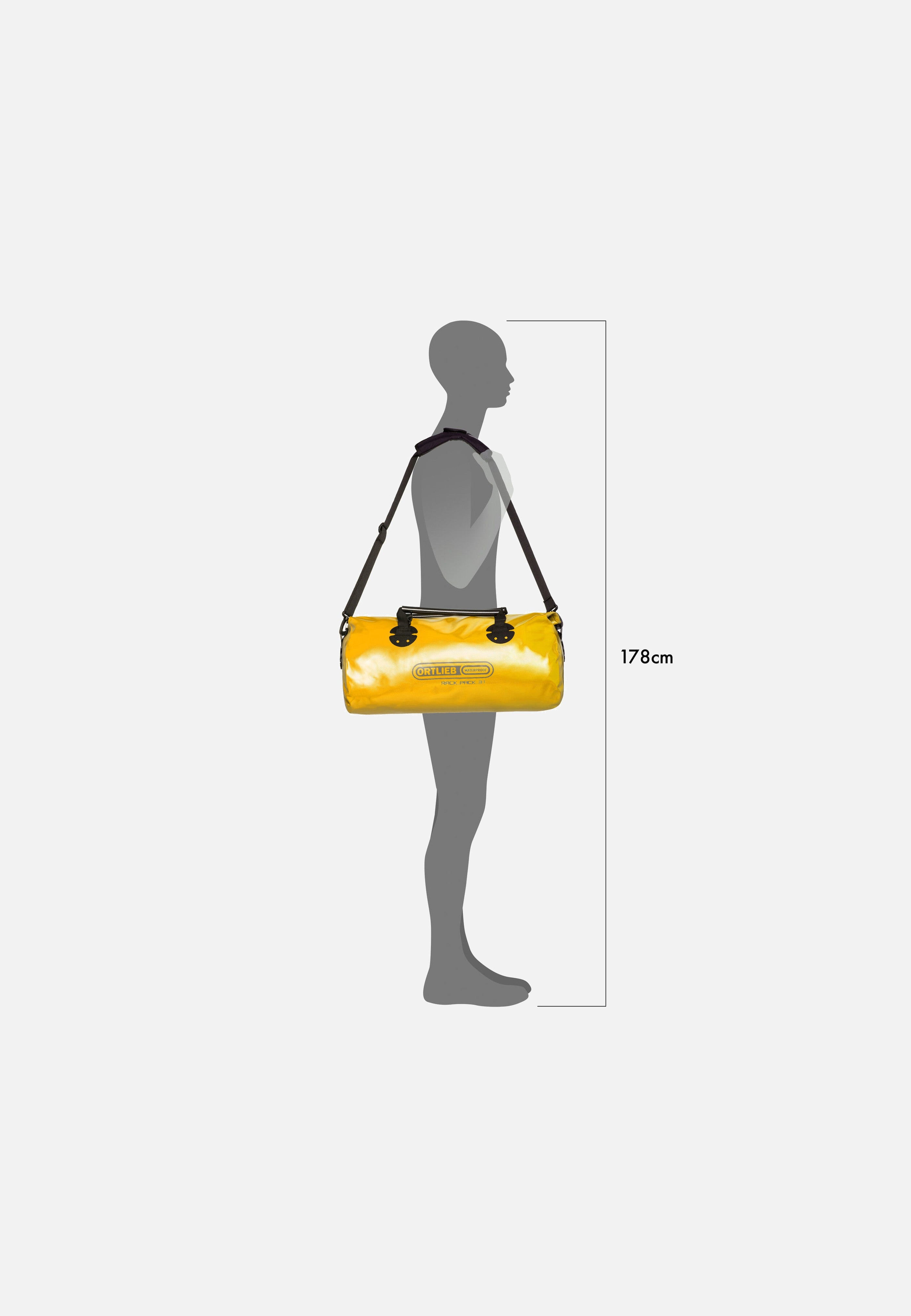 Rack-Pack 31L Sonnengelb - Dufflebag
