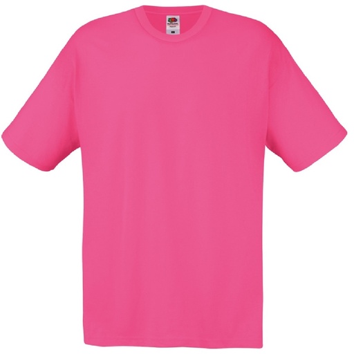 Camiseta básica de manga curta Fruit Of The Loom de qualidade original