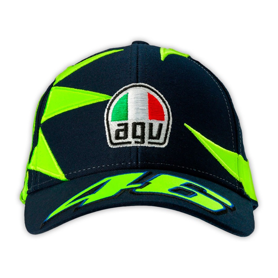 Capacete réplica Valentino Rossi Sol e Lua para crianças