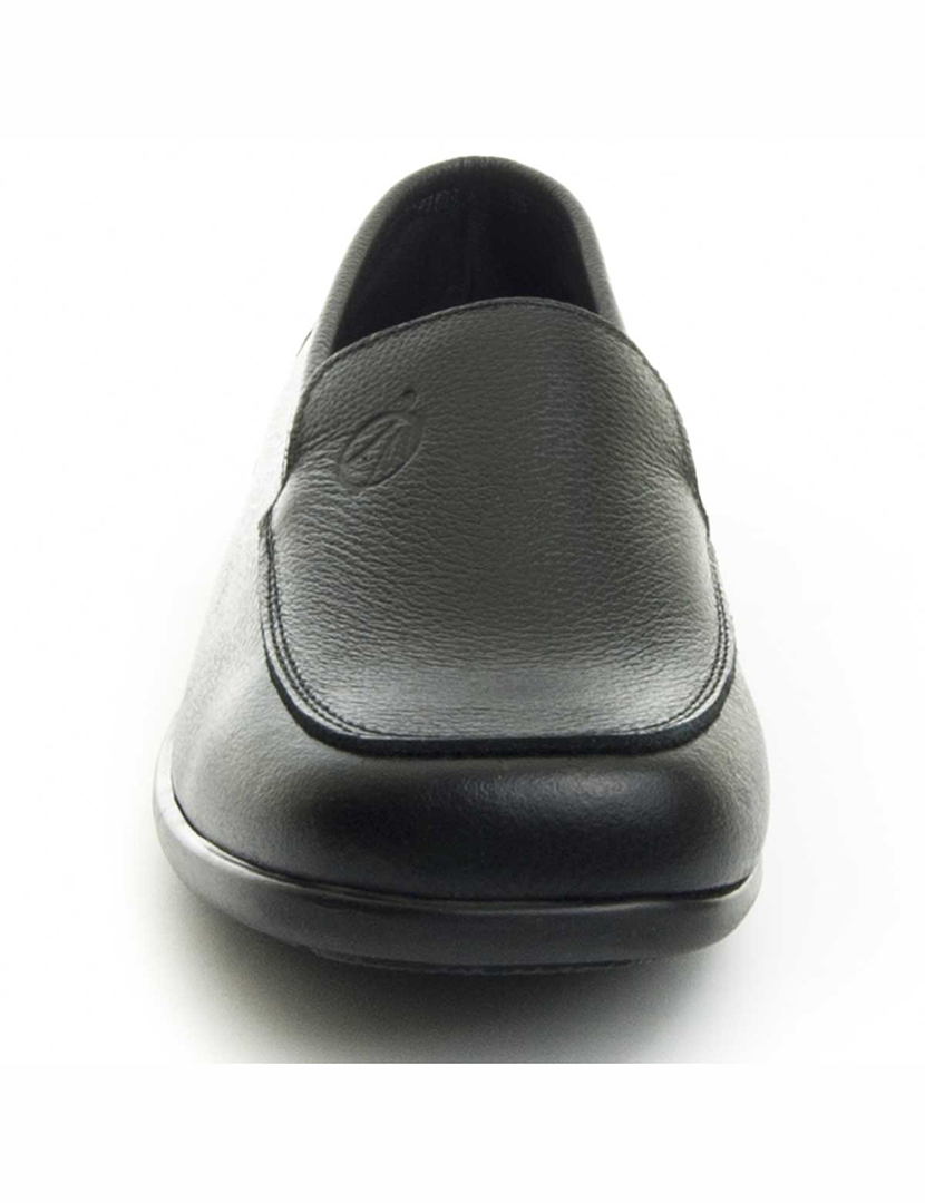 Purapiel Black Moccasins