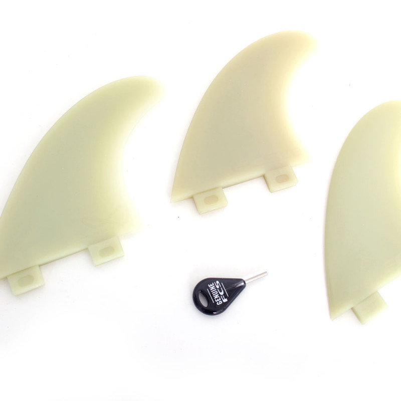 AILERONS SURF FCS M-5 NATURAL GLASS FLEX THRUSTER