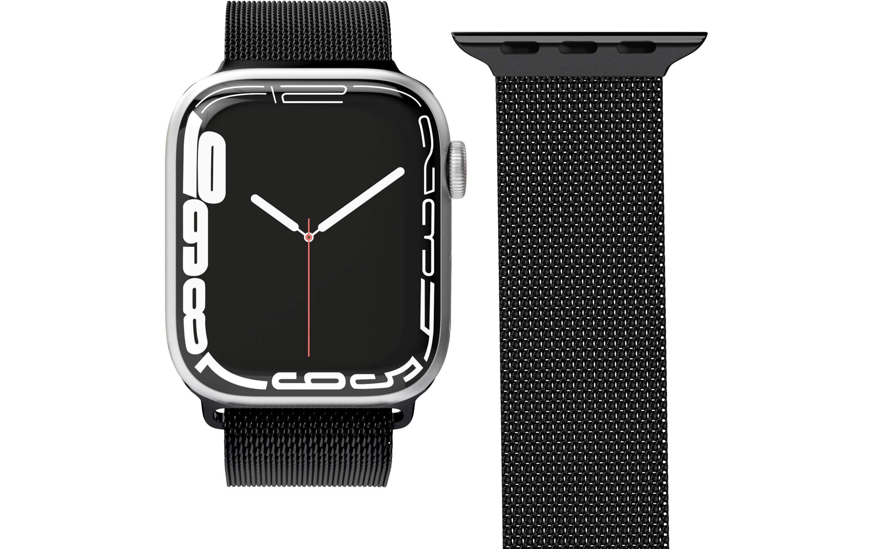 Armband Milanese Loop Apple Watch 38/40/41 mm BlackEdelstahl-Armband für Apple Watch 38/40/41 mm