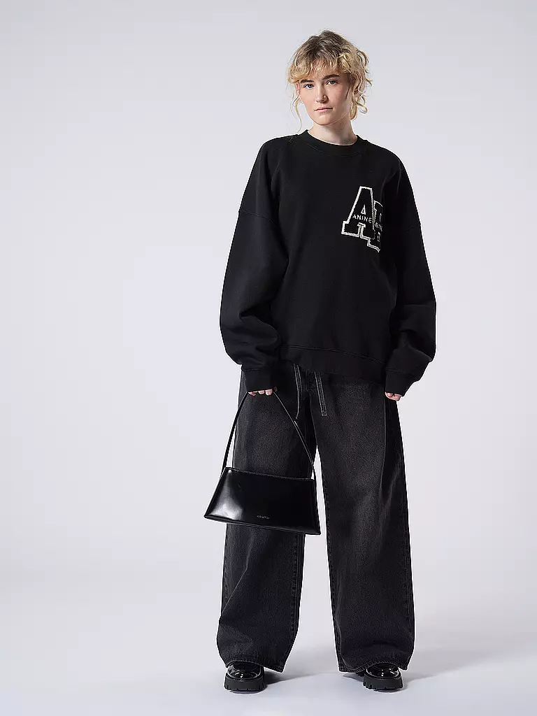 CALVIN KLEIN Tasche - Baguette schwarz