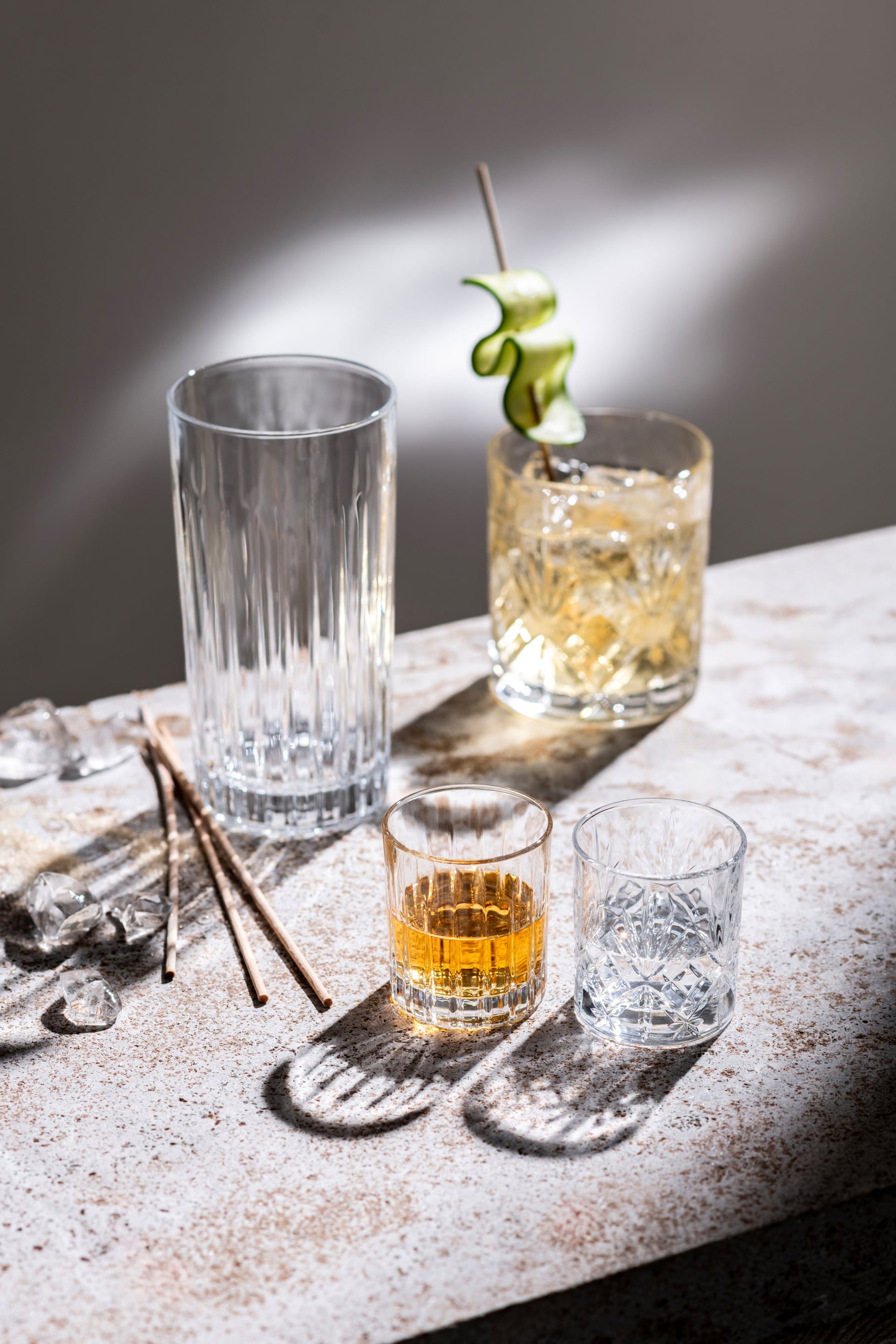 SCHOTT ZWIESEL Schnapsglas STAGE 4er Set 78 ml Kristallglas