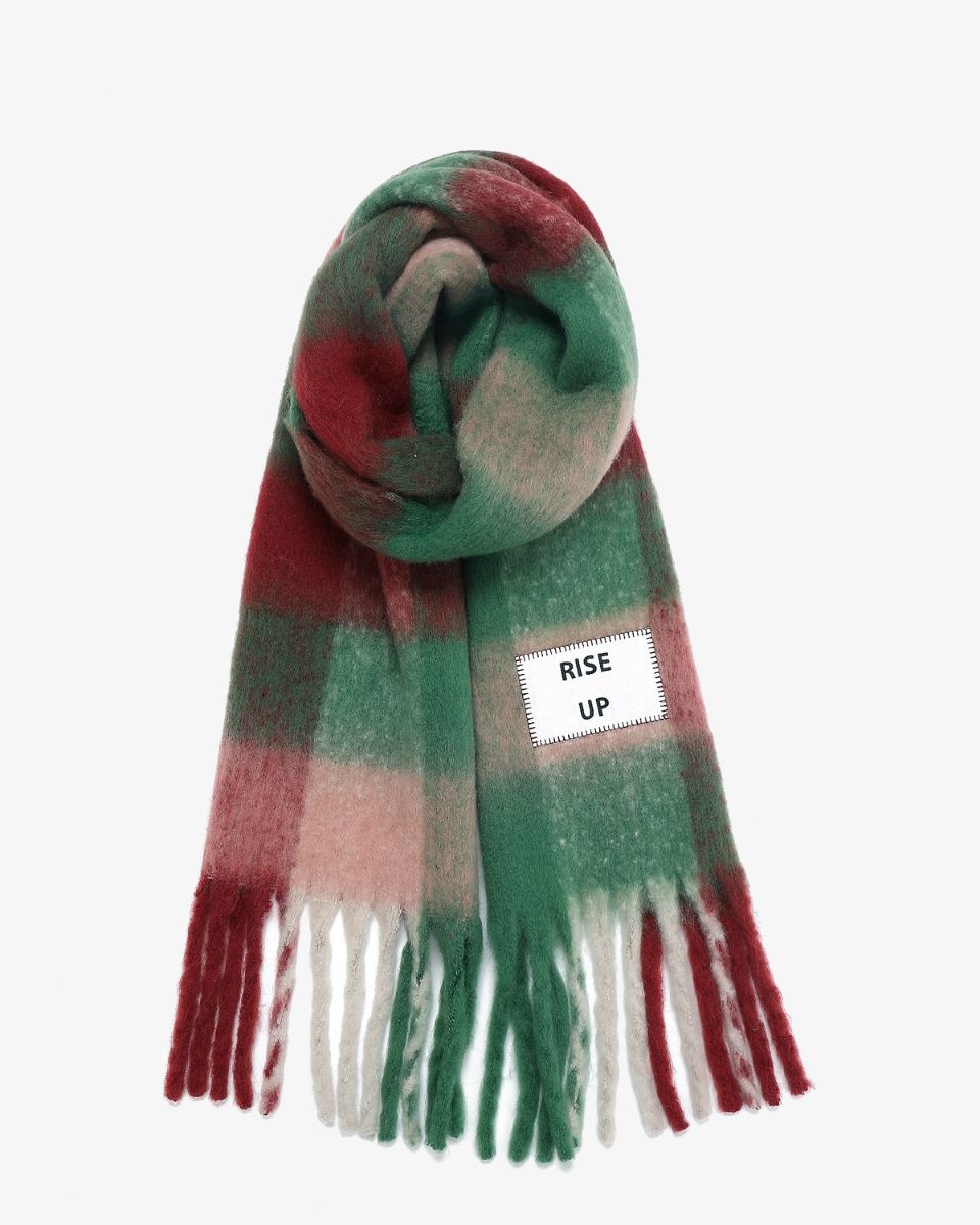 VTD Born To Shine Groen/Multicolor Damessjaal