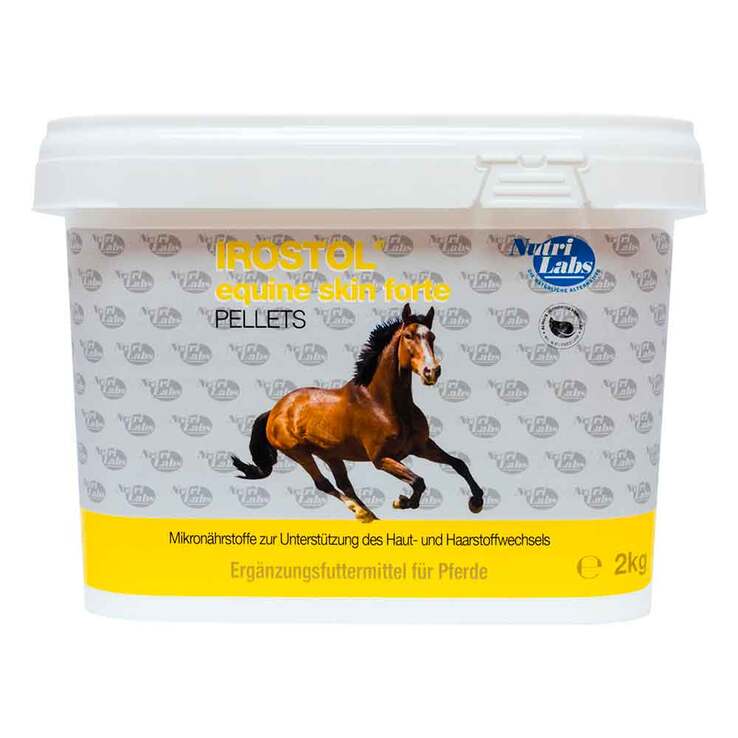 Irostol equine skin forte Pellets für Pferde, 2 kg