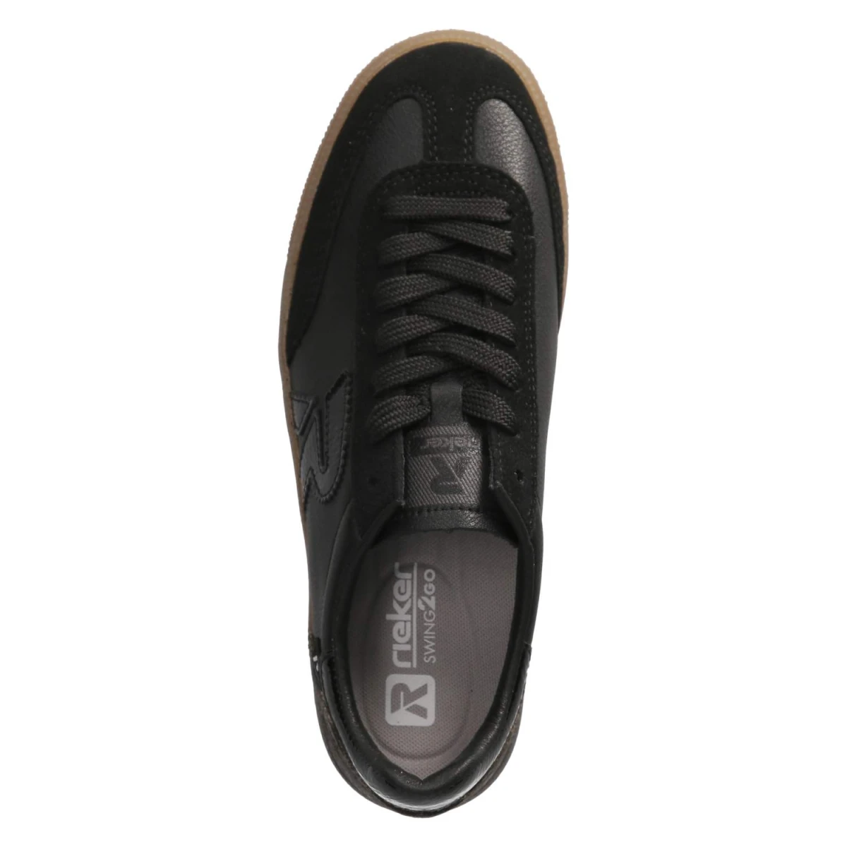 RiekerLow Sneaker - schwarz