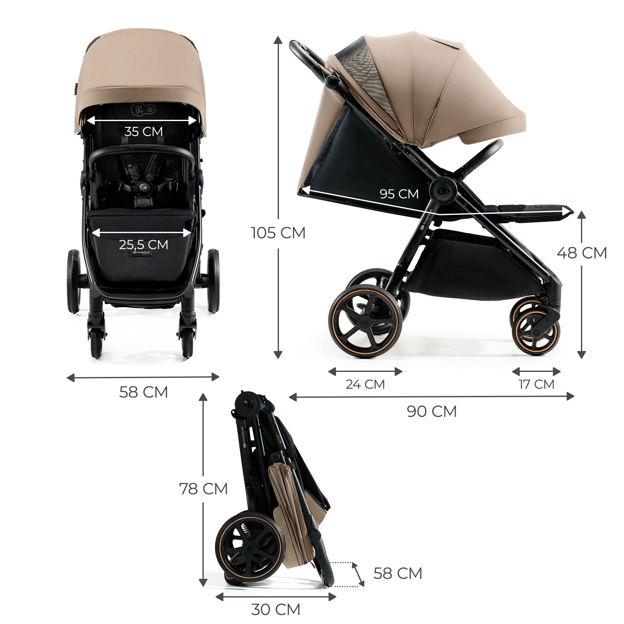 Buggy KINDERKRAFT MITZY