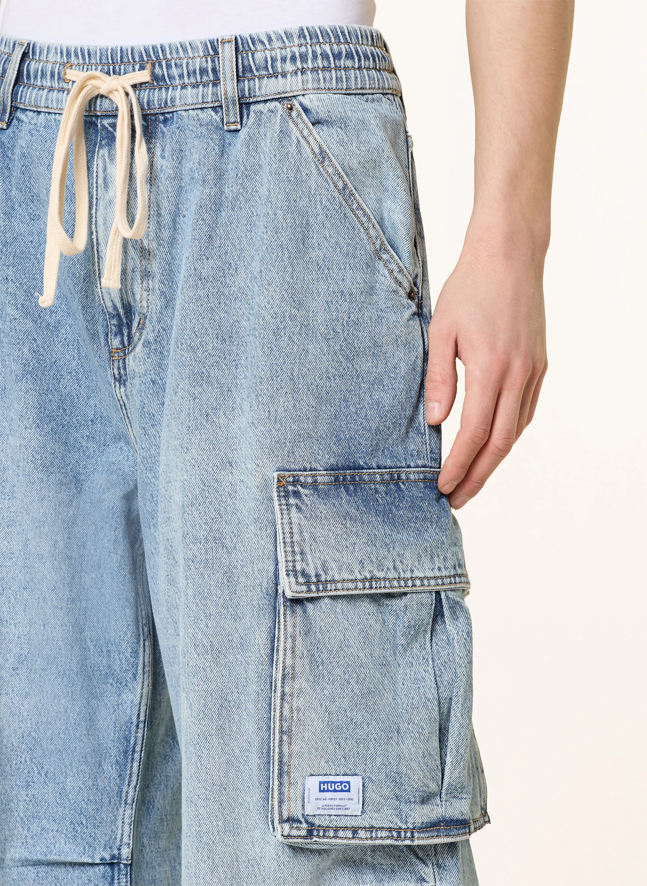 HUGO BLUE Cargo-Jeans ENORA Regular Fit