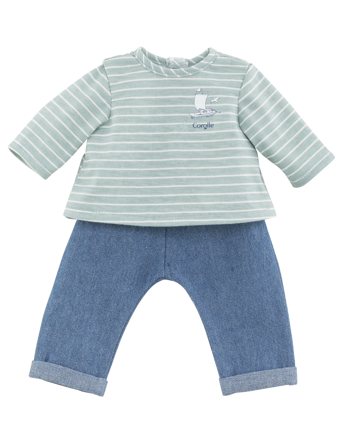 Puppenkleidung MON PREMIER POUPON - JEANSOUTFIT LOIRE (30cm)