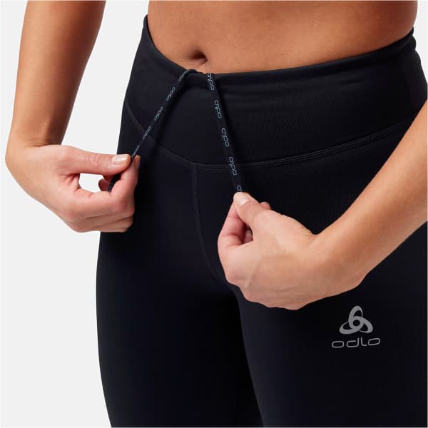 Collant running ODLO ESSENTIAL TIGHTS 3/4 W BLACK