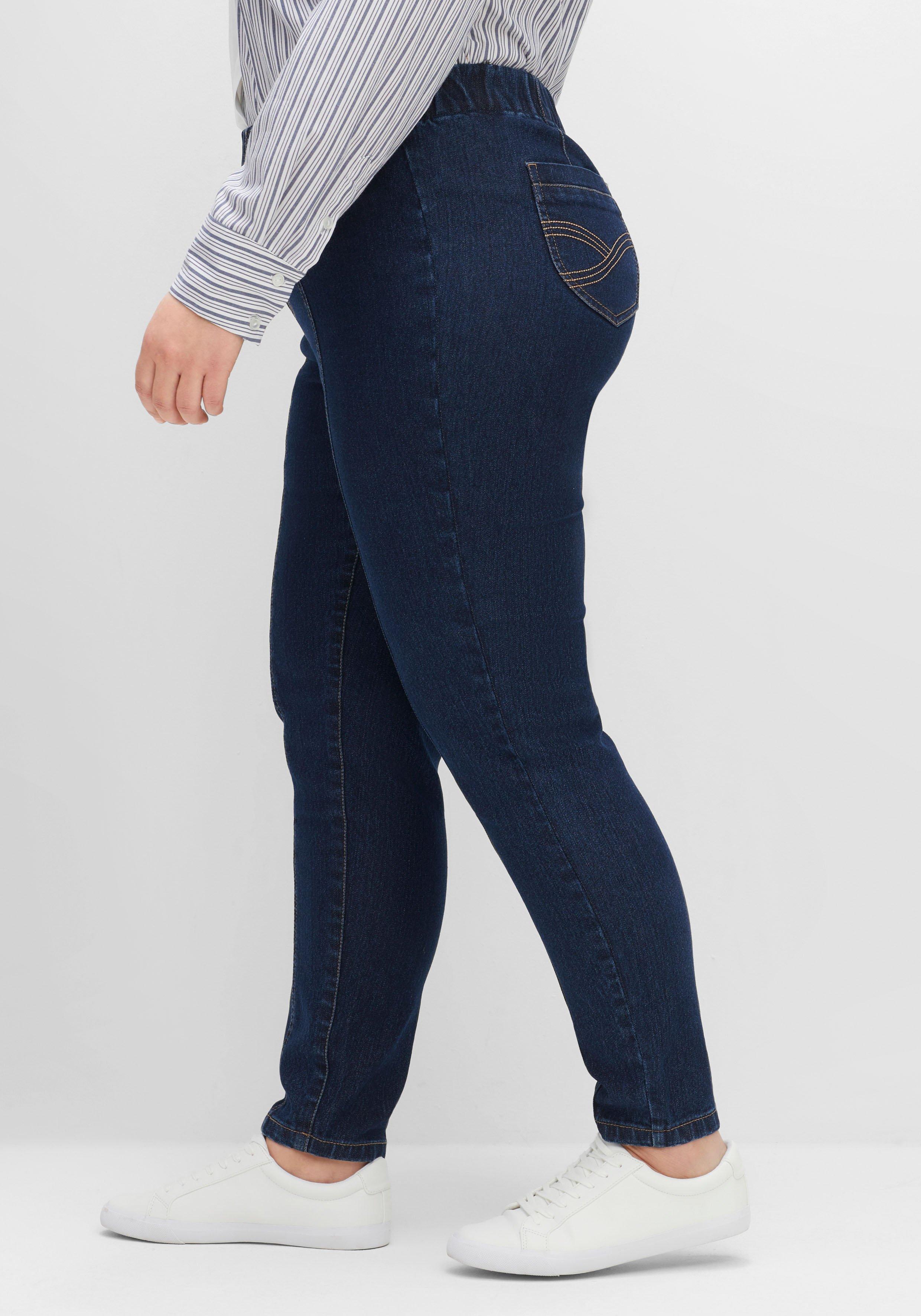 Jeggings mit Teilungsnähten