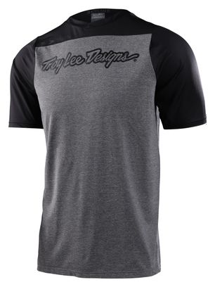 Maillot Manches Courtes Troy Lee Designs Skyline Signature Gris/Noir