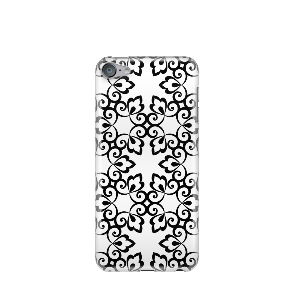 iPod Touch 7G Gummi Hülle Mystische Mandala 3 - Transparent