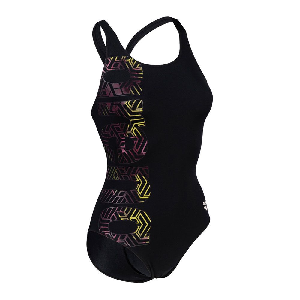 Arena KIKKO PRO V BACK - Maillot de bain 1 pièce Femme black/white