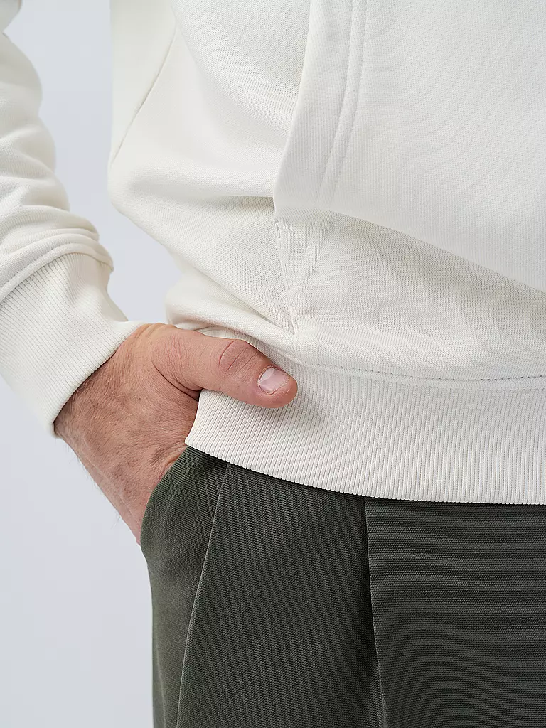 HUGO Kapuzensweater - Hoodie DIQERIO creme