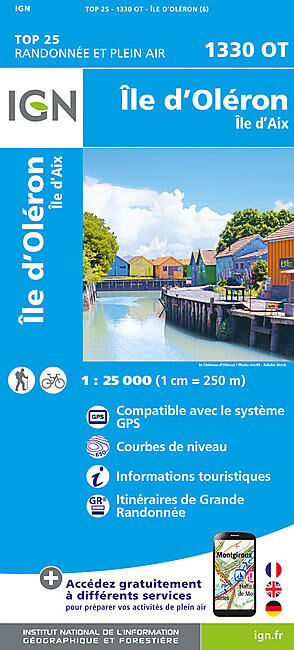 IGN - TOP 25 1330 OT ILE D OLERON 1 25 000
