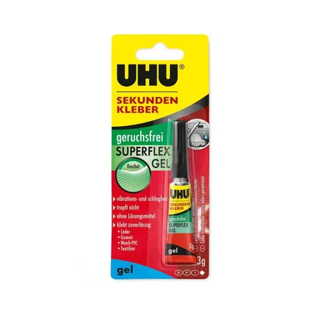 UHU 45565 - Sekundenkleber Superflex Gel 3g