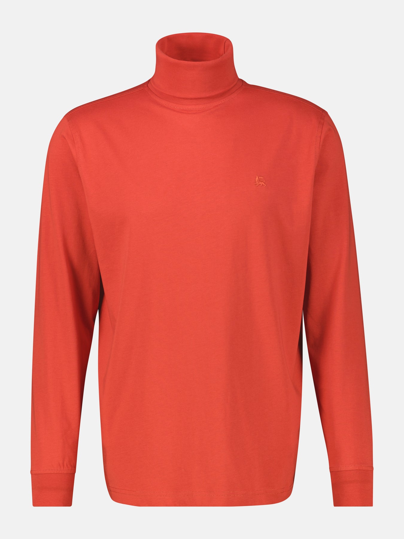 Langarmshirt mit Rollkragen in Übergrößen