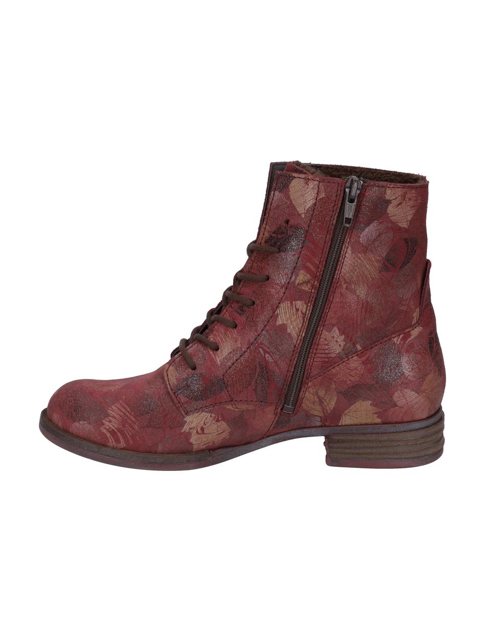 Stiefelette Sanja 01, carmin