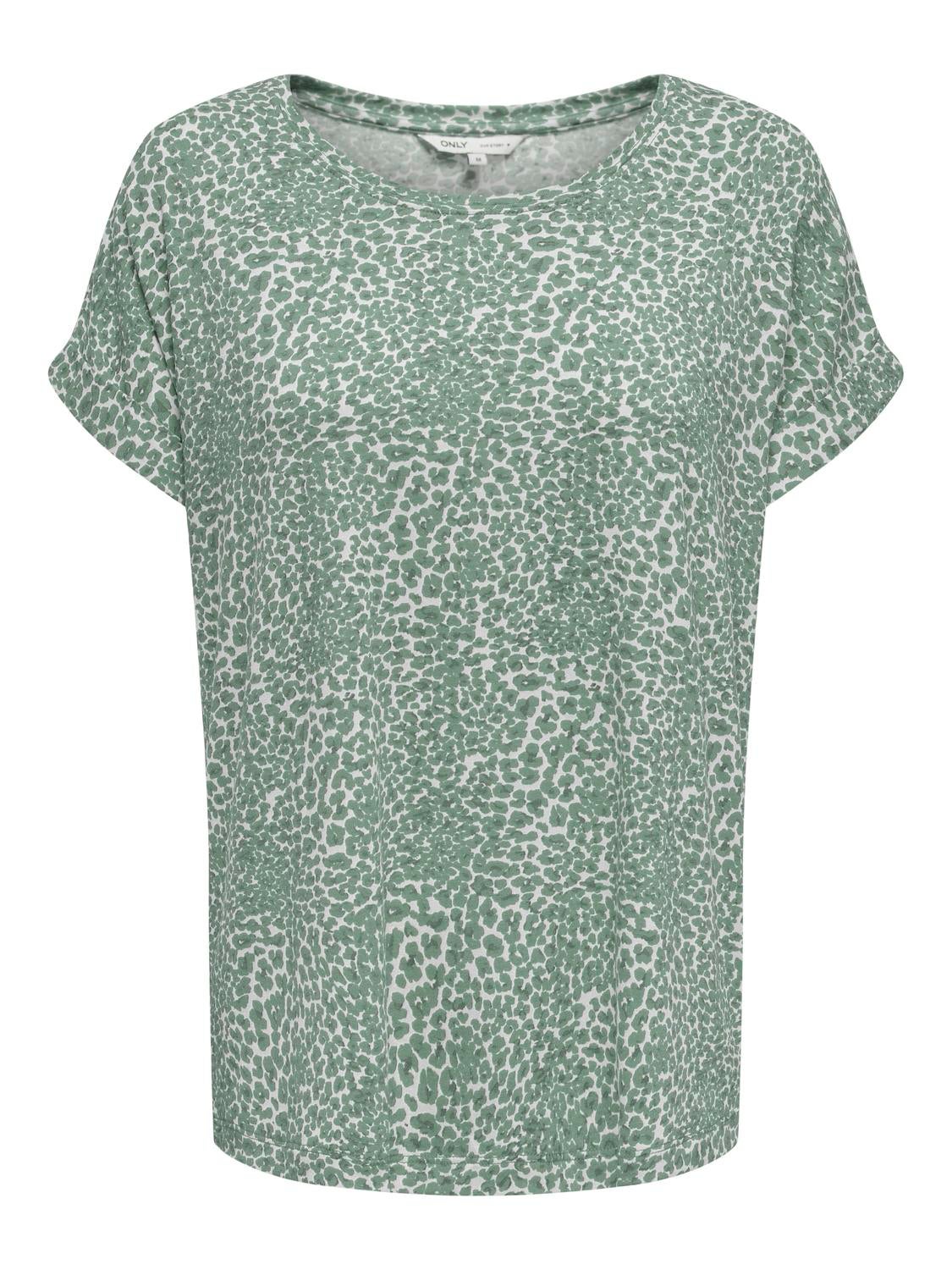 ONLMOSTER Top Chinois Green