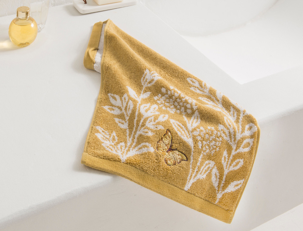 Drap de bain-De fleur en fleur