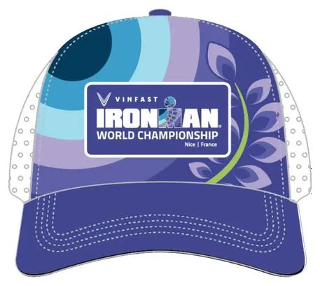 Casquette Ironman World Championship Nice 2024 Event Running Trucker Violet