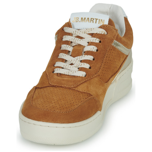 JB Martin - HIRA - CHEVRE VELOURS CAMEL / CRAIE