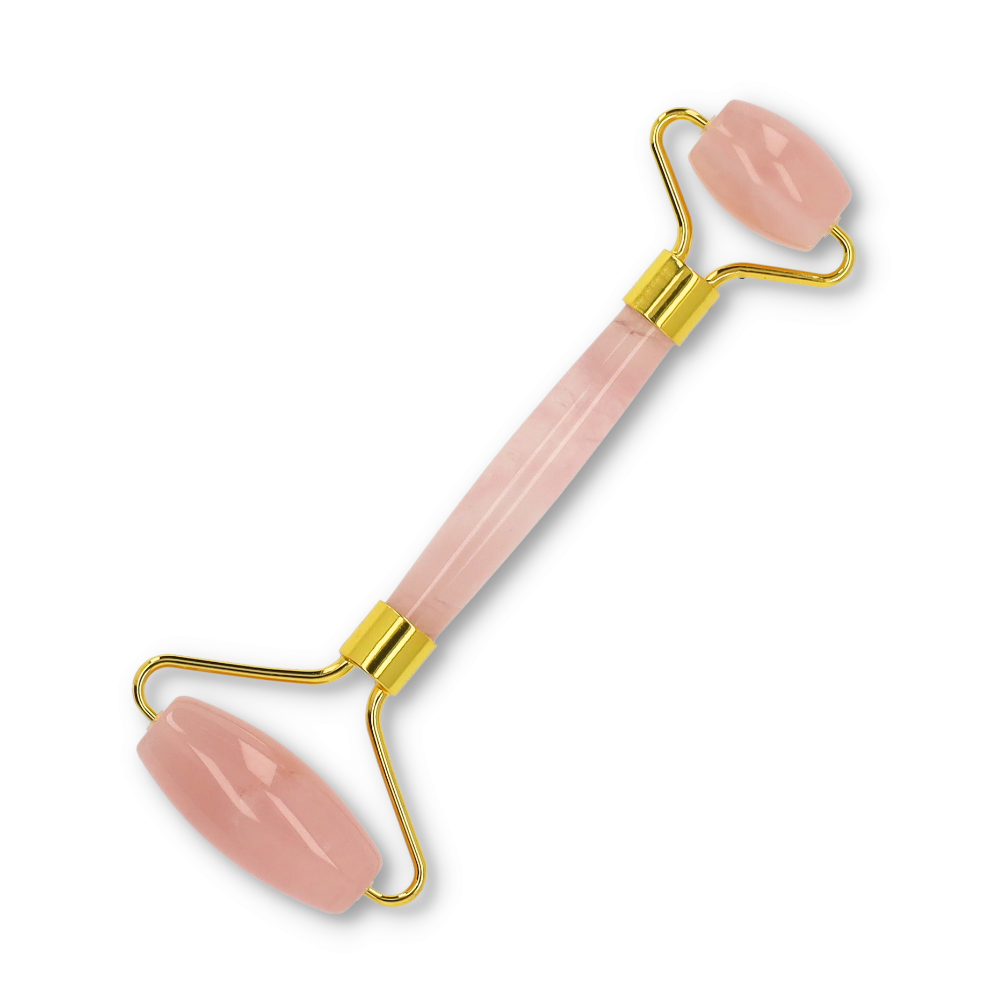 (14.5cm) Gua Sha Kristall Roller Gesichts Massage Stein - Rosa
