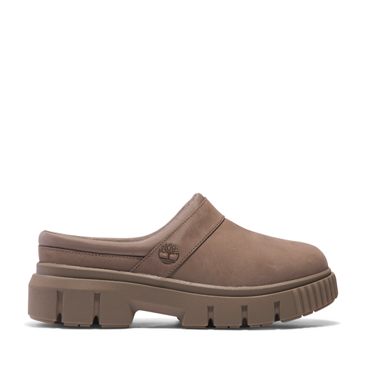 Timberland Greyfield Clogs, Taupe Nubuck, 38
