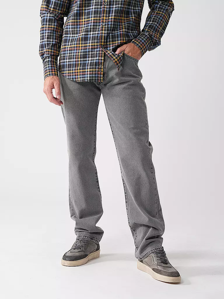 LEVI'S® Jeans Straight Fit 501 LEVISORIGINAL WALK DOWN hellgrau
