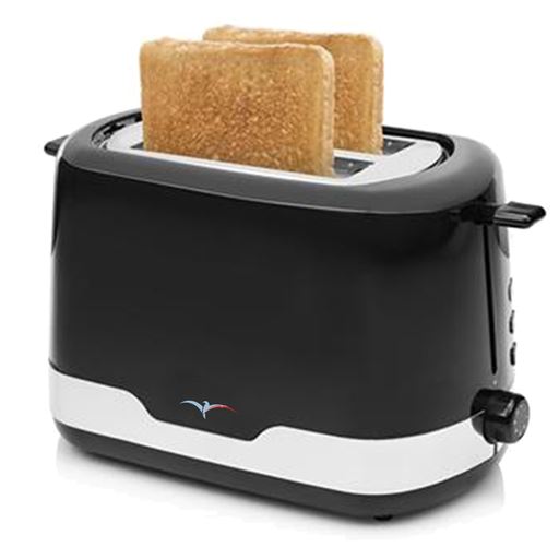 Albaline Alba Toaster, Sort
