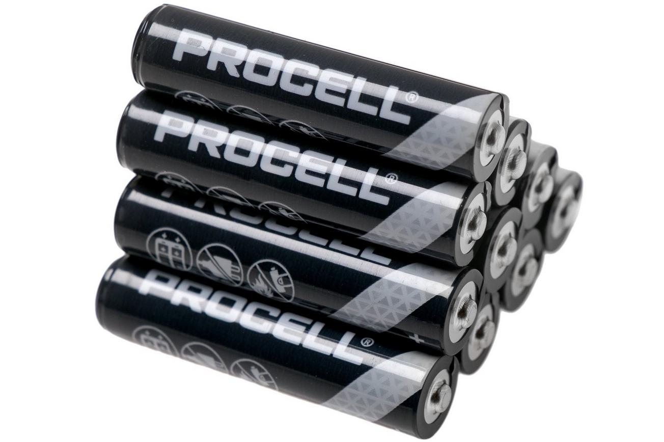 Duracell Procell AAA alkalinebatterijen, 10 stuks
