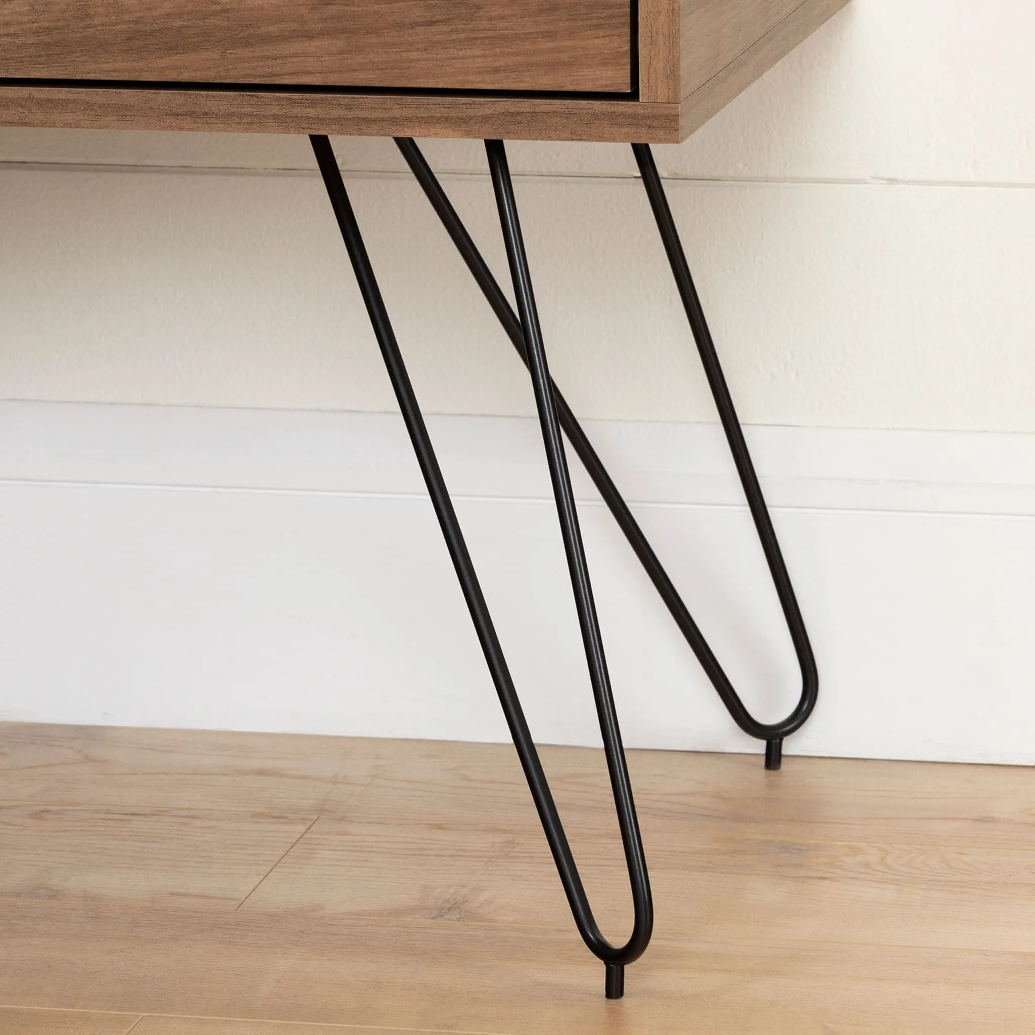 South Shore Table de Nuit - Slendel Bois Foncé