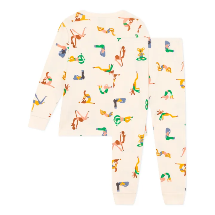 Petit Bateau Ensemble Pyjama Gymnastes | Beige
