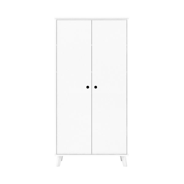 BLN Kids Sacha Kledingkast White 2-Deurs