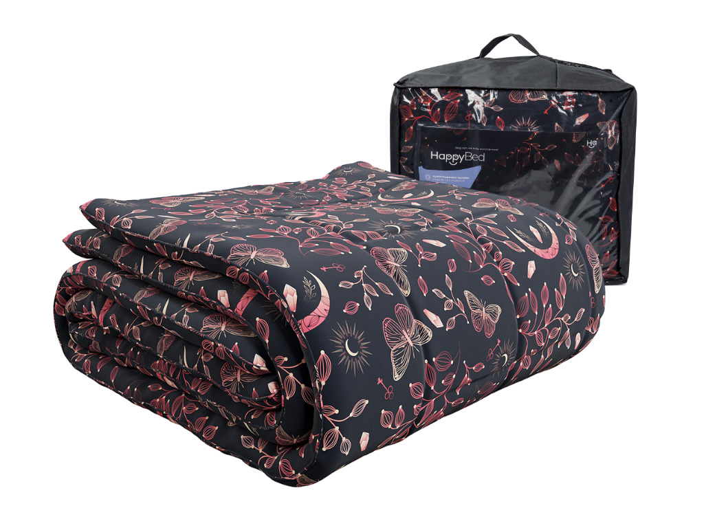 HappyBed Twilight ruby All year dekbed -  240x220 cm
