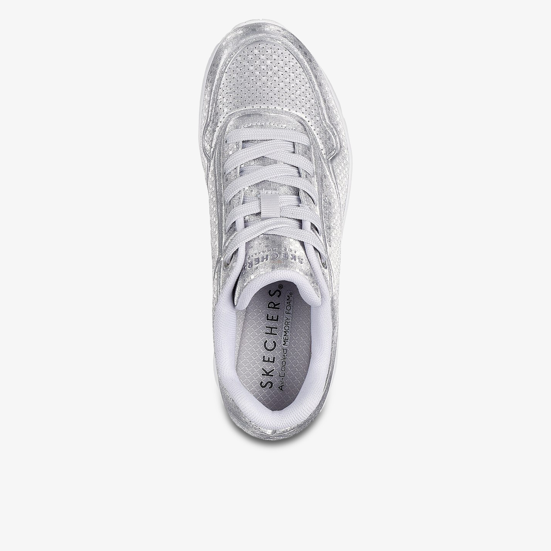 SKECHERS UNO DISCO NITE Damen Sneaker Low silber