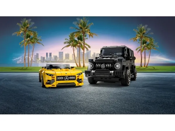 LEGO Speed Champions 76924 Mercedes-AMG G 63 og Mercedes-AMG SL 63