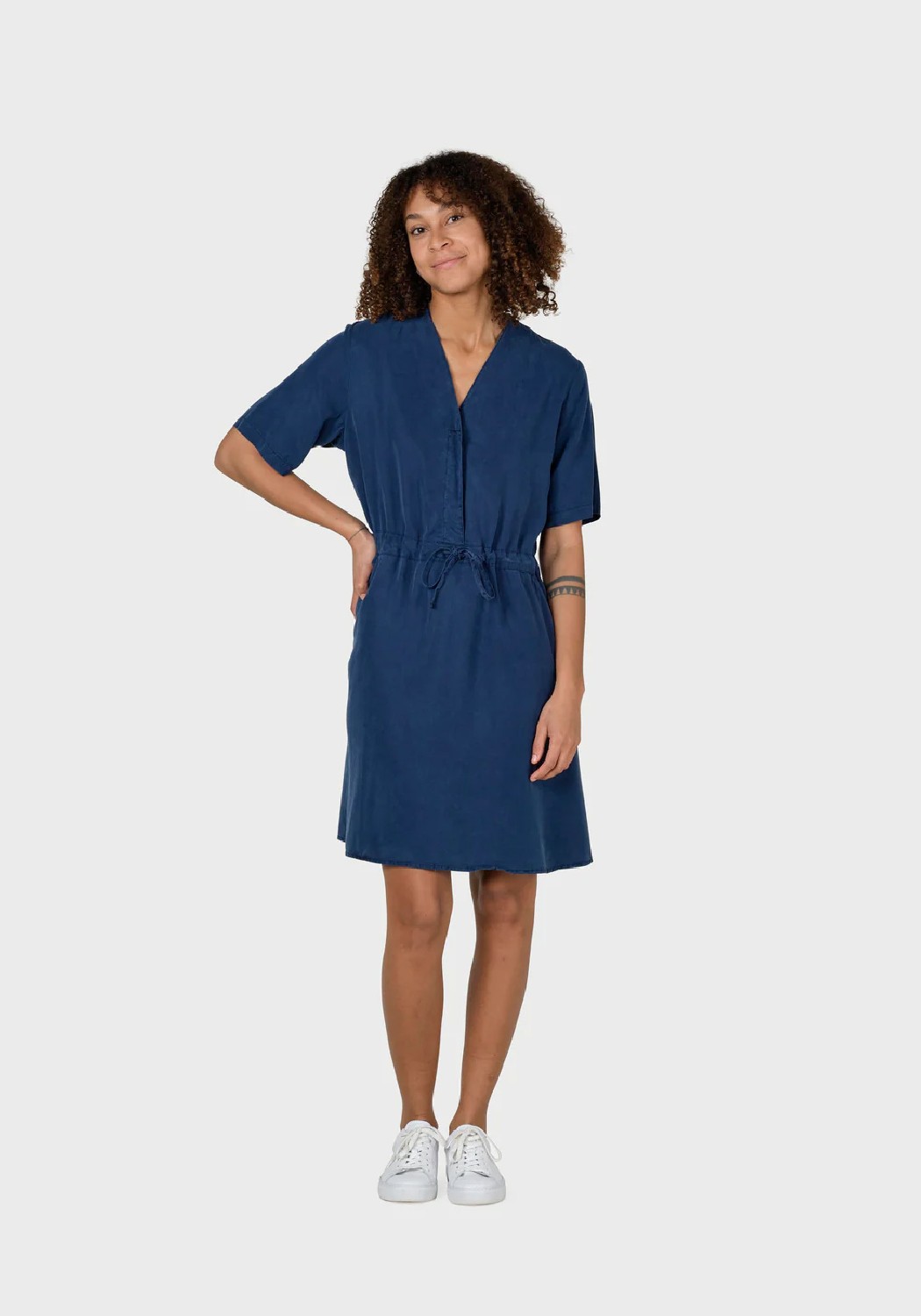 Klitmøller Collective Mini-Kleid Bjørk Ocean