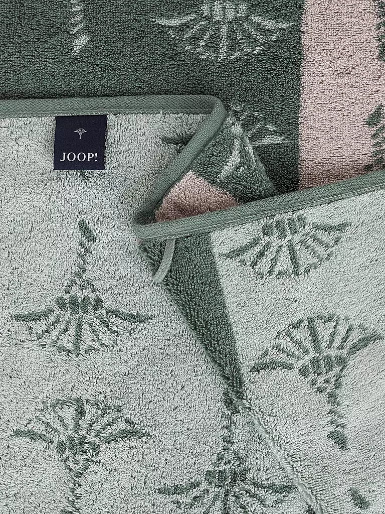 JOOP Handtuch 50x100cm DIVIDED CORNFLOWER Salbei dunkelgrün