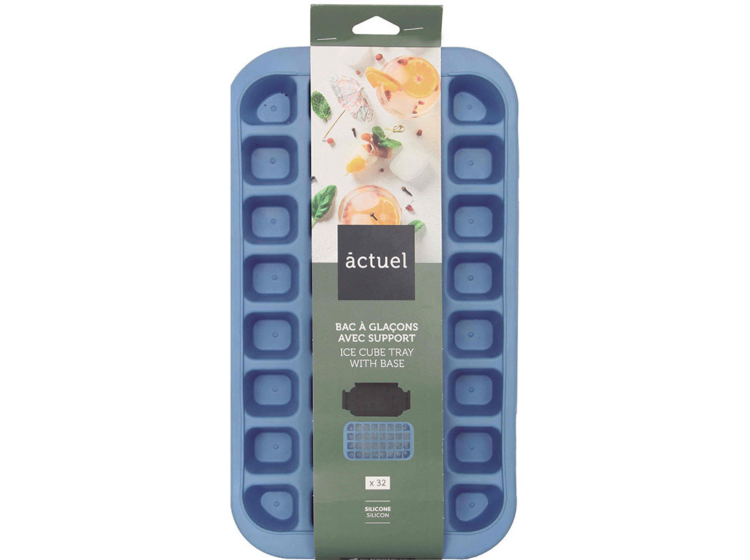 CUVETE GELO ACTUEL SILICONE 32 CUBOS