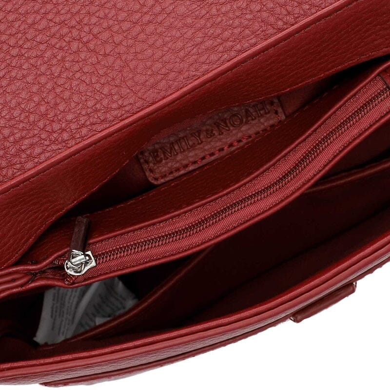 Emily & Noah Hasina Crossover Bag Red