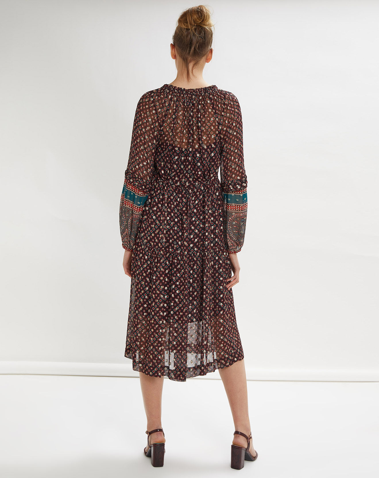 Stella Forest Robe longue Inès rouge
