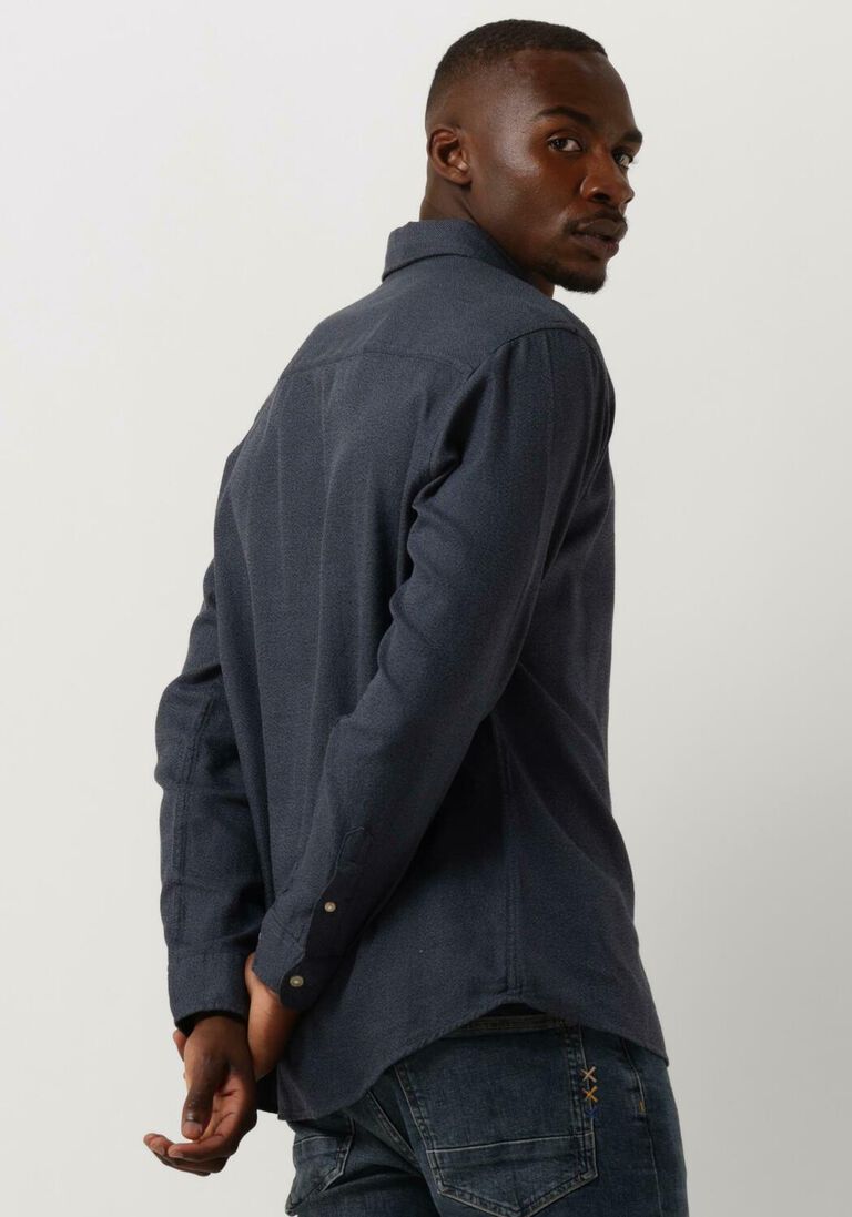 SELECTED HOMME grijze selected homme casual overhemd slimrobin shirt ls w camp