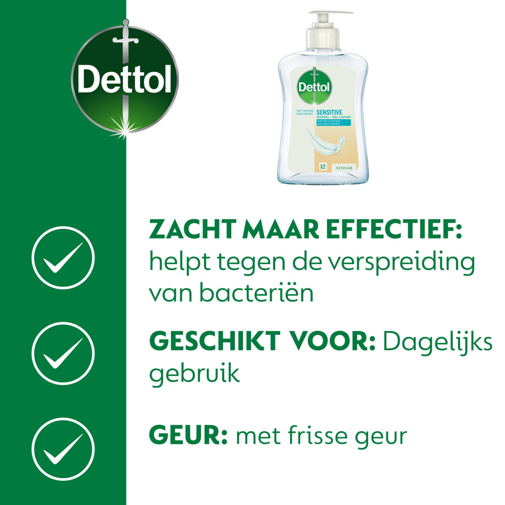 Dettol Handzeep Gevoelige Huid250 ml